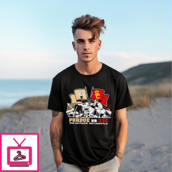 Purdue Vs Usc Ncaa Football Ross Ade Stadium Gameday 2025 Shirt