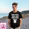 Rabbit Love Suck True Love Swallows T-Shirt