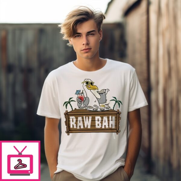 Raw Bah Seagull Party T-Shirt