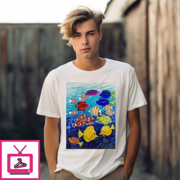 Saltwater Fish School T-Shirt