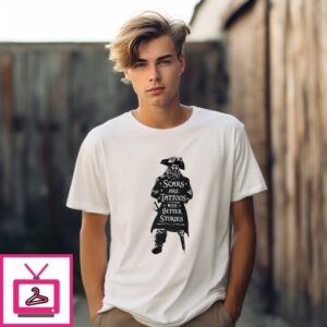Scars Are Tattoos With Better Stories Pirate T-Shirt