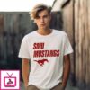 Smu Mustangs Logo And Wordmark 2025 T-Shirt