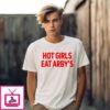 Sophie Cunningham Wearing Hot Girls Eat Arby’S Raglan Sleeve