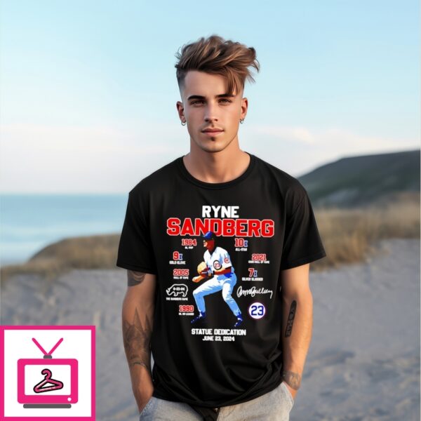 Thank You Ryno Ryne Sandberg Forever 23 Chicago Cubs T-Shirt