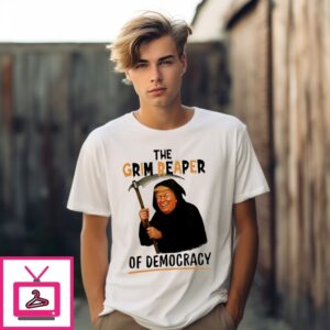 The Grim Reaper Of Democracy Trump Halloween T-Shirt