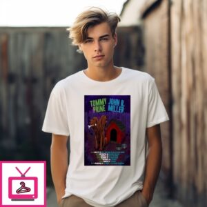 Tommy Prine And John R Miller Tour 2025 Poster T-Shirt