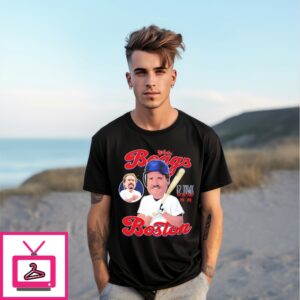 Wade Boggs Boston Red Sox 12 Time All Star Player Comic Shirt