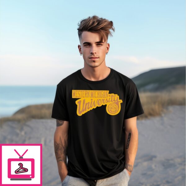 Western Michigan University Script And Seal T-Shirt