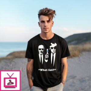 What List Trump And Epstein T-Shirt