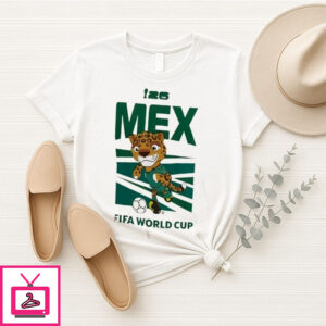 2026 Fifa World Cup Mexico Mascot T-Shirt 2026 Fifa World Cup Mexico Mascot T-Shirt