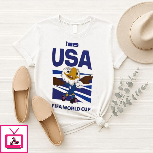 2026 Fifa World Cup Usa Mascot T-Shirt