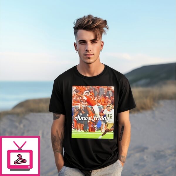 Almost Friday 3. Miami Hurricanes Catch T-Shirt