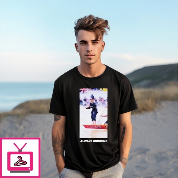 Always Grinding King Aura Farming Dance Style T-Shirt