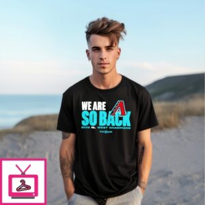 Arizona Diamondbacks 2025 Nl West Division Title So Back Champions T-Shirt Arizona Diamondbacks 2025 Nl West Division Title So Back Champions T-Shirt