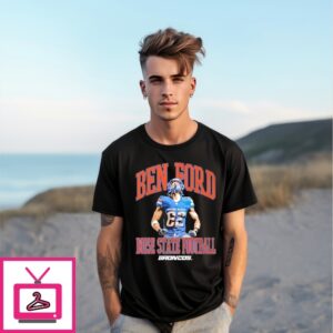 Ben Ford Boise State Broncos Ncaa Portrait T-Shirt