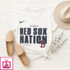 Boston Red Sox 2025 Mlb Postseason Legend Red Sox Nation T-Shirt