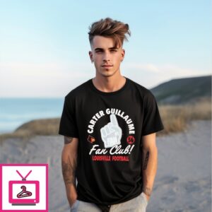 Carter Guillaume Fan Club Louisville Cardinals T-Shirt Carter Guillaume Fan Club Louisville Cardinals T-Shirt
