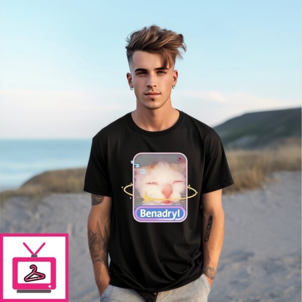 Cat Benadryl Meme T-Shirt