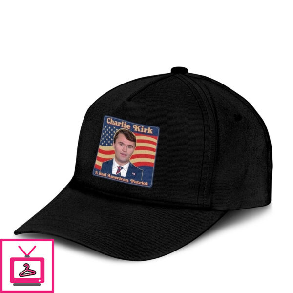 Charlie Kirk A Real American Patriot Hat