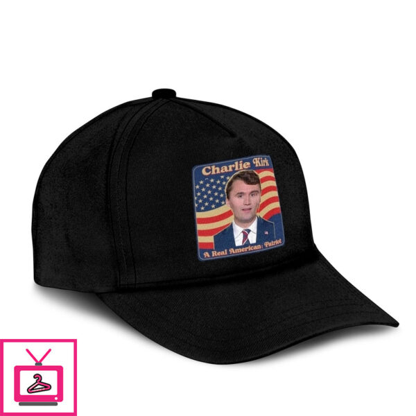 Charlie Kirk A Real American Patriot Hat