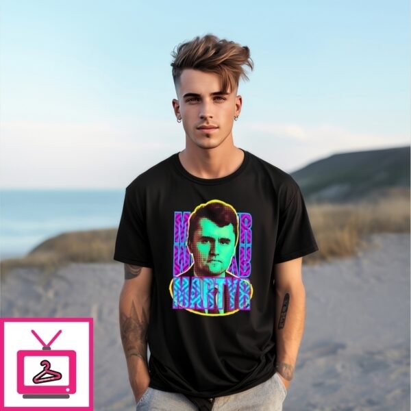 Charlie Kirk Martyr Justice For Charlie T-Shirt
