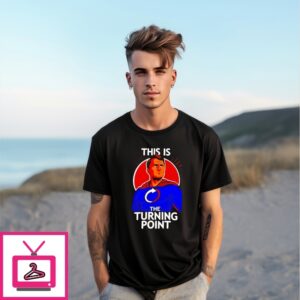 Charlie Kirk Superhero This Is The Turning Point T-Shirt Charlie Kirk Superhero This Is The Turning Point T-Shirt