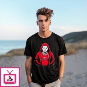 Chicago Bulls Nba Michael Myers Scary Halloween Mashup T-Shirt Chicago Bulls Nba Michael Myers Scary Halloween Mashup T-Shirt