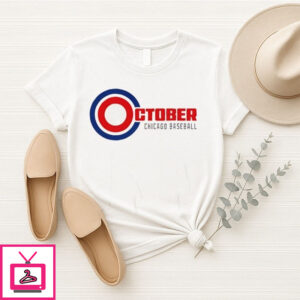 Chicago October Baseball Chicago Cubs Postseason T-Shirt Chicago October Baseball Chicago Cubs Postseason T-Shirt