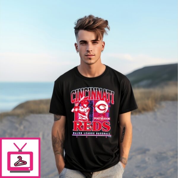 Cincinnati Reds 2025 Postseason Major League Baseball Playoff T-Shirt
