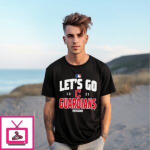 Cleveland Guardians 2025 Postseason Official Let’S Go Team T-Shirt Cleveland Guardians 2025 Postseason Official Let’S Go Team T-Shirt
