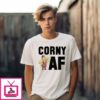 Corny Af Nebraska Cornhuskers T-Shirt