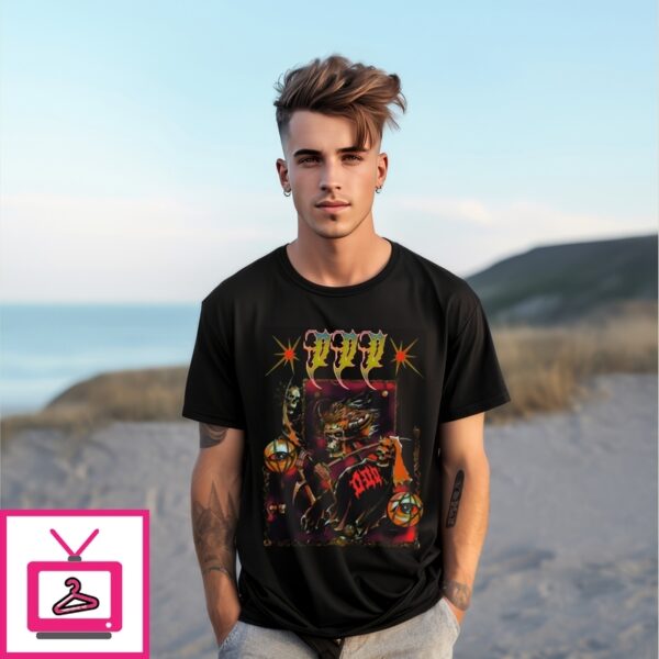 Ddd Primitive Noise Skeleton And Evil Eye T-Shirt