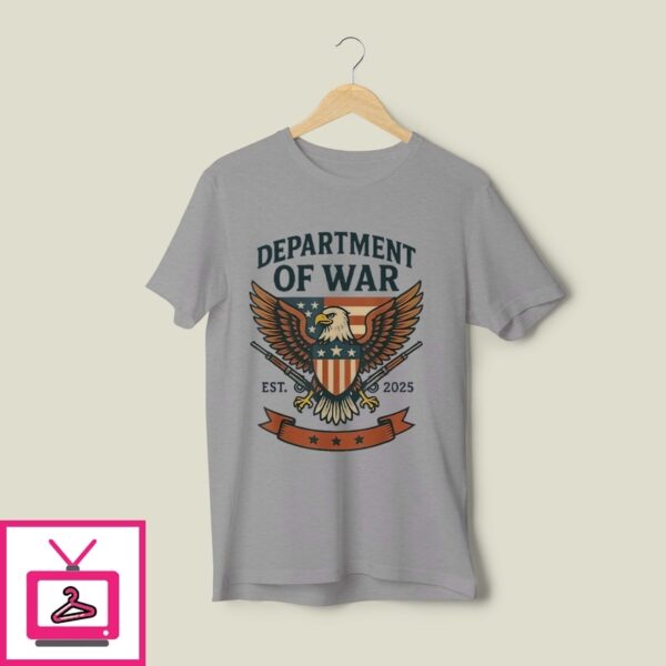 Department Of War Established 2025 T-Shirt