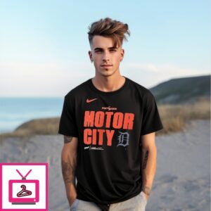 Detroit Tigers 2025 Mlb Postseason Motor City T-Shirt Detroit Tigers 2025 Mlb Postseason Motor City T-Shirt
