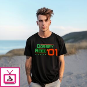 Dorsey Reed ’01 Miami Hurricanes T-Shirt Dorsey Reed ’01 Miami Hurricanes T-Shirt