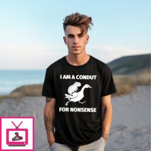 Duck Ride Capybara I Am A Condut For Nonsense T-Shirt Duck Ride Capybara I Am A Condut For Nonsense T-Shirt