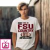 Florida State Seminoles This Is Fsu Country Defend ‘Till The End T-Shirt