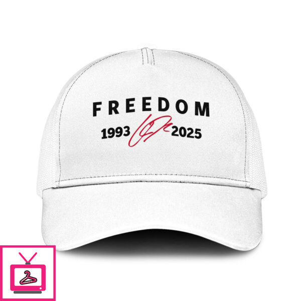 Freedom Charlie Kirk 1993-2025 Mesh Trucker Cap