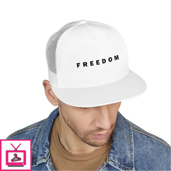 Freedom Charlie Kirk Trucker Cap
