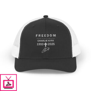 Freedom Charlie Kirk Well Done My Good And Faithful Servant Snapback Trucker Cap Freedom Charlie Kirk Well Done My Good And Faithful Servant Snapback Trucker Cap