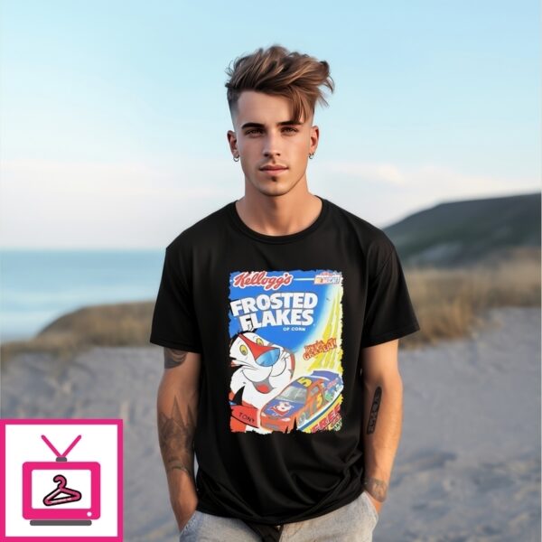 Frosted Flakes Of Corn Tony The Tiger Nascar Vintage T-Shirt