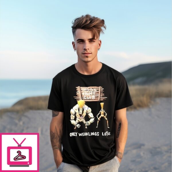 Gestral Fight Club Only Weaklings Lose T-Shirt