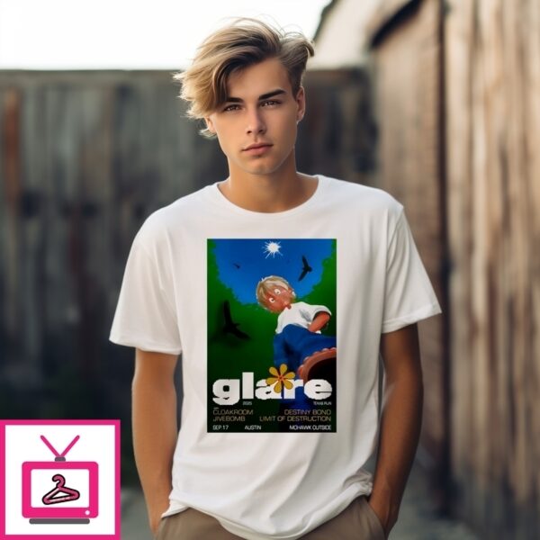 Glare September 17 2025 Mohawk Outdoor In Austin Tx Poster T-Shirt