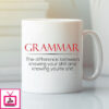 Grammar The Difference Between Knowing Your Shit And Knowing You’Re Shit Mug