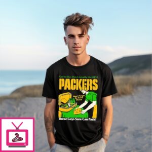 Green Bay Has Literally The Best Packers These Guys Cure Can Pack T-Shirt