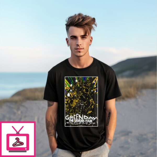 Green Day September 7 2025 Sao Paulo Brazil Poster T-Shirt