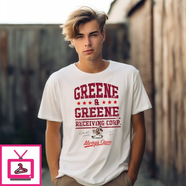 Greene & Greene Hokie Colors Receiving Corp Always Open T-Shirt