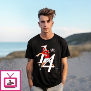 Gunner Stockton Georgia Bulldogs Breakthrough Series T-Shirt