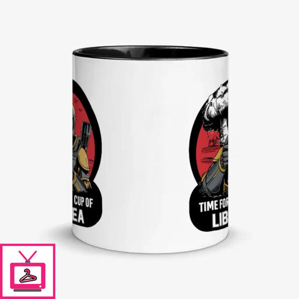 Helldivers 2 Time For A Nice Cup Of Libertea Mug