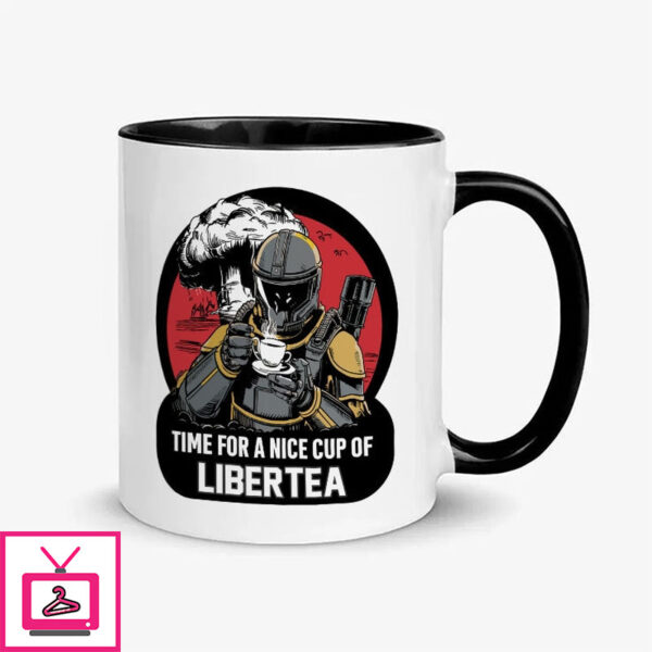 Helldivers 2 Time For A Nice Cup Of Libertea Mug